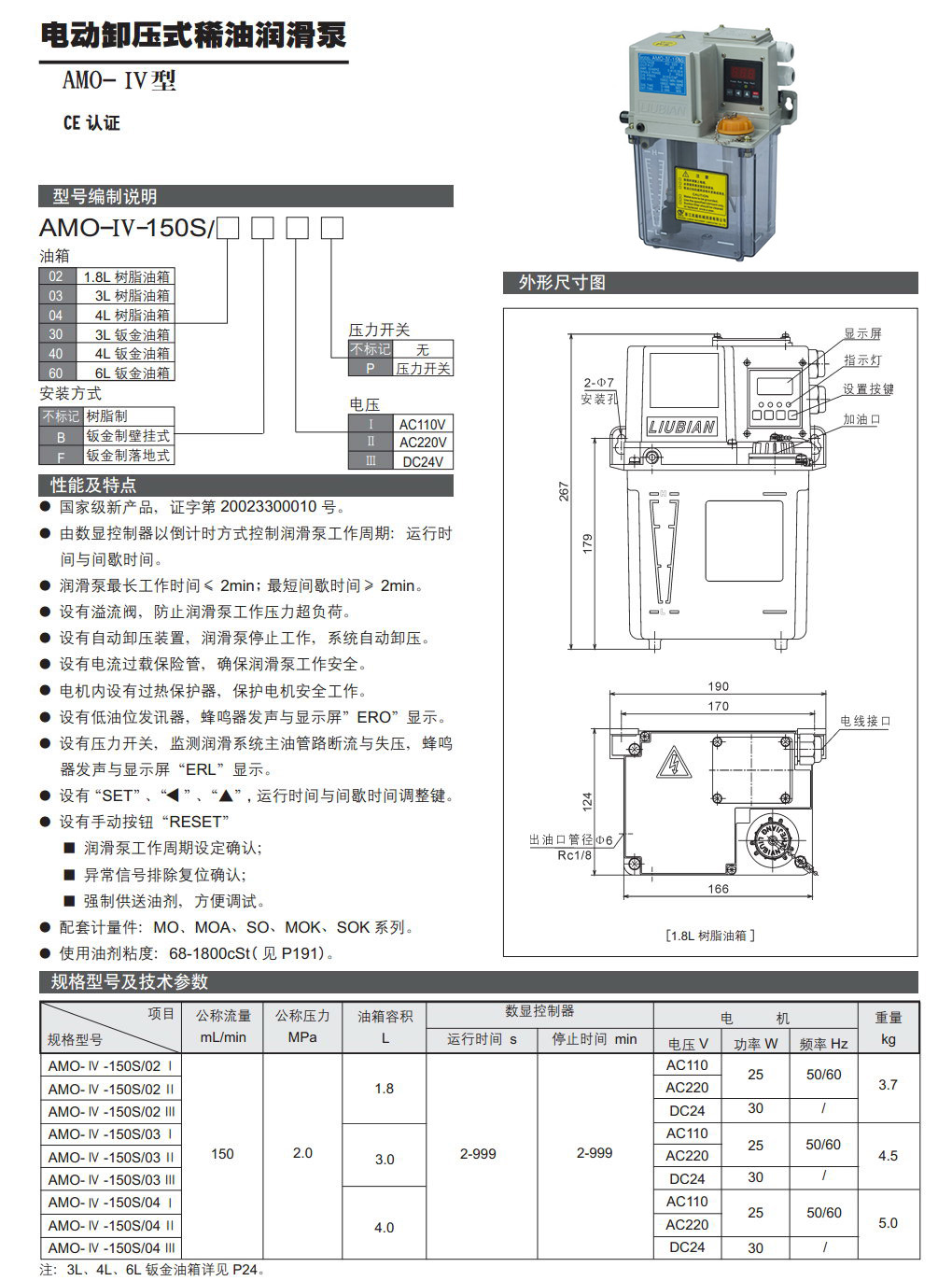 電動卸壓式稀油潤滑泵-AMO-Ⅳ型參數.jpg